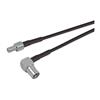 Picture of SMB Plug Right Angle to SMB Jack Pigtail, 18" 100-Series