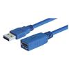 Picture of USB 3.0 Cable Type A Male/Female Extension, 0.75M