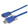 Picture of USB 3.0 Cable, Type A/micro B with Thumbscrew Hardware 0.3M