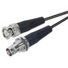 Picture of RG174/U Coaxial Cable, BNC Male / Female Bulkhead, 10.0 ft