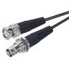 Picture of RG174/U Coaxial Cable, BNC Male / Female Bulkhead, 15.0 ft