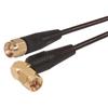 Picture of RG174 Coaxial Cable, SMA Male / 90° Male, 0.5 ft
