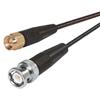 Picture of RG174 Coaxial Cable, SMA Male / BNC Male, 1.5 ft