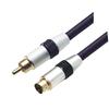 Picture of Assembled S-Video Male/Single RCA Male, 10.0 ft.