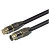 Picture of Assembled S-Video Cable, Male / Female, 2.0 ft