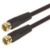 Picture of RG59A Coaxial Cable, F Male / Male, 1.0 ft