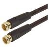 Picture of RG6 Coaxial Cable, F Male / Male, 1.0 ft