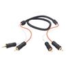 Picture of 2 Line Audio RCA Cable, RCA Male / Male, 25.0 ft
