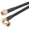 Picture of RG58C Coaxial Cable, SMA Male / 90° Male, 2.0 ft