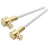 Picture of RG188 Coaxial Cable, MCX 90° Plug / 90° Plug, 1.0 ft