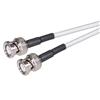 Picture of RG58 ThinNet Plenum Coaxial Cable, BNC Male / Male, 50.0 ft