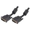 Picture of Deluxe DVI-I Dual Link DVI Cable Male / Male w/ Ferrites, 3.0ft