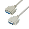 Picture of Reversible Hardware Molded D-Sub Cable, DB15 Male /Female, 1 ft