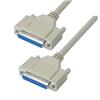 Picture of Reversible Hardware Molded D-Sub Cable, DB25 Female / Female, 10.0 ft