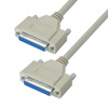 Picture of Reversible Hardware Molded D-Sub Cable, DB25 Female / Female, 1 ft