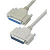 Picture of Reversible Hardware Molded D-Sub Cable, DB25 Male / Female, 10.0 ft