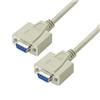Picture of Reversible Hardware Molded D-Sub Cable, DB9 Female /Female, 10.0