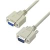 Picture of Reversible Hardware Molded D-Sub Cable, DB9 Male / Female, 10.0 f