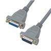 Picture of Economy Molded D-Sub Cable, DB15 Male / Female, 10.0 ft