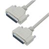 Picture of Deluxe Molded D-Sub Cable, DB25 Male / Male, 1.0 ft