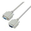 Picture of Deluxe Molded D-Sub Cable, DB9 Male / Female, 10.0 ft