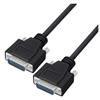 Picture of Deluxe Molded Black D-Sub Cable, DB15 Male / Male, 50.0 ft