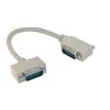 Picture of Deluxe Molded D-Sub Cable, DB15 Male / Right Angle Exit 1 Male, 15.0