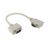 Picture of Deluxe Molded D-Sub Cable, DB9 Male / Right Angle Exit 1 Male, 1.0 ft