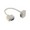 Picture of Deluxe Molded D-Sub Cable, DB9 Male / Right Angle Exit 4 Male, 1.0 ft
