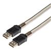 Picture of Metal Armored USB Cable, Type A Male/ Male, 0.3M