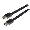 Picture of Plastic Armored USB Cable, Type A Male/ Male, 0.3M