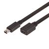 Picture of Premium USB Cable- Mini B 5 Position Male/Female, 0.3m