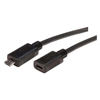 Picture of Premium USB Cable- Micro B Male/Female, 0.3m