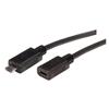 Picture of Premium USB Cable- Micro B Male/Female, 0.75m