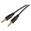 Picture of Stereo 4 Circuit TRRS ThinLine Audio Cable, Male / Male, 10.0 ft