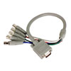 Picture of VGA Breakout Ext. Cable, HD15 Male / 5 BNC Female, 1.5 ft