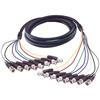 Picture of Premium Multi-Coaxial Cable, 8 BNC Male / Male, 10.0 ft