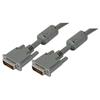 Picture of Premium DVI-I Dual Link DVI Cable Male / Male w/ Ferrites, 3.0ft