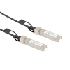 Picture of Direct Attach Copper (DAC) Active Cable Assembly, SFP+ to SFP+, Twinax, 10gig, Multi-source Agreement (MSA) Coded, Black, 7.0m