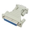 Picture of Molded AT Adapter, High Profile, DB25 Female / DB9 Male