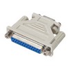 Picture of Molded AT Adapter, Low Profile, DB25 Female / DB9 Female