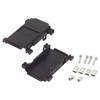 Picture of Half D-Sub Cover Pair, DB15, Black Plastic