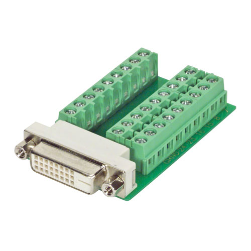 Picture of DVI-D Dual Link Field Termination Connector, Female