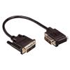 Picture of DVI-D Single Link LSZH DVI Cable Male / Male Right Angle, Left, 10.0 ft
