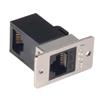 Picture of Cat 5e RJ45 Coupler (8x8) Right Angle Deluxe Panel Coupler Kit