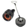 Picture of Ruggedized RJ45 Plug, Anodized finish, for cable OD .271-.330" w/ Dust Cap