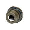 Picture of Cat5e, Ruggedized Jam-nut, Zinc-Nickel with Grounding Shield