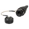 Picture of Cat5e, Ruggedized RJ45 Receptacle, Anodized with Dust Cap, Large OD