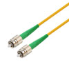 Picture of Fiber optic patch cable FC/APC to FC/APC simplex PM (Polarized Maintaining) 1310 nm, 3 mm fiber 1 meter