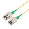 Picture of Fiber optic patch cable FC/APC to FC/APC simplex PM (Polarized Maintaining) 1310 nm, 0.9 mm fiber 1 meter